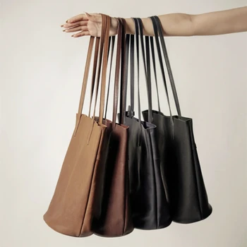 Дамски чанти-кофи с голям капацитет на Реколтата, ежедневни чанти Bolsas Feminina, чанти, японски литературен стил, модерен дизайнерски чанти Bolsos Mujer