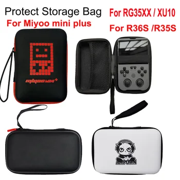 Защитен калъф Подходящ за Miyoo Mini Plus за Преносима игрова конзола Anbernic RG35XX XU10 R36S R35S Преносима Чанта За съхранение