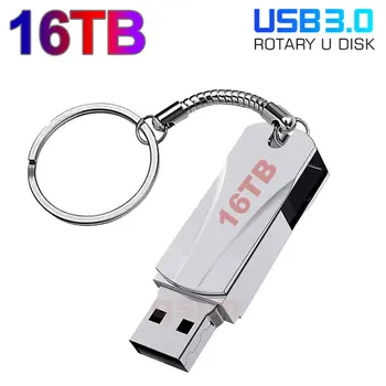Нов Високоскоростен Метален Диск USB 3.0 16 TB Портативни SSD Устройство Cle USB Flash Drive 4 TB И 2 TB OTG Memoria USB Безплатна Доставка