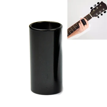 Стойка за китара, 1 бр., черна, от ставите на пръстите от неръждаема стомана