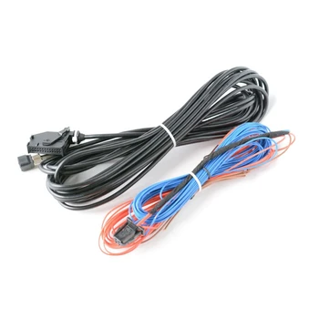 Се прилага към RCD510 RNS510 RNS315 RGB камера за задно виждане теглене кабели за VW Passat Jette Golf