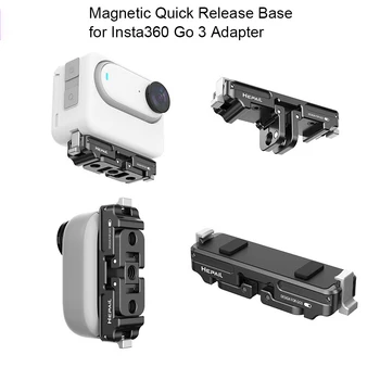 Магнитни быстроразъемные скоби за закрепване на адаптер Аксесоар за екшън камери Insta360 GO 3 Thumb Camera Здрава конструкция
