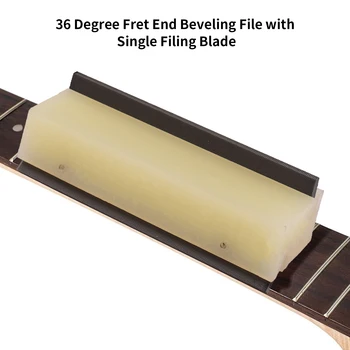 Файл за заваряване с челото на лада на 45 и 90 градусов ъгъл 45 ° и 90 ° Luthier Файл за китара и бас Файл за заваряване с лада Инструменти Luthier