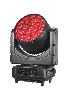 4ШТ Професионална Сценична Дискотека на открито с преместване на централния лъч led 19x40 RGBW Zoom водоустойчив led лампа с движеща се глава bee eye light