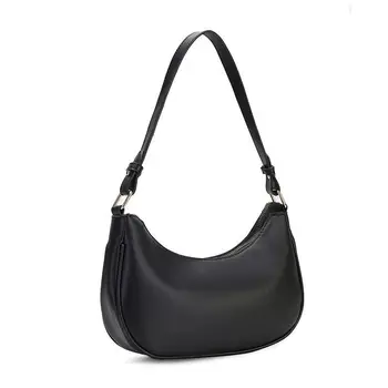 Модерна чанта с полумесец под мишниците на Жените 2024 Универсална чанта през рамо Луксозни чанти и портмонета Дамски чанти-тоут от изкуствена кожа