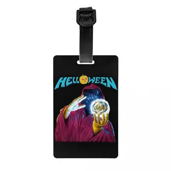 Helloween идват Keeper Of The Seven Keys Част Етикет Етикети Защита на личния живот на Хеви-Метъл-Рок багажни Етикети Етикети за куфари Куфар