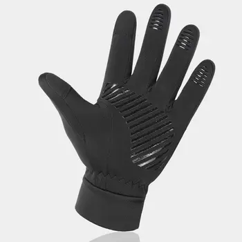 Зимни топли ръкавици M / L /XL За спорт на открито, Колоездене, конна езда, Ски топли ръкавици, Ветрозащитными варежками със сензорен екран