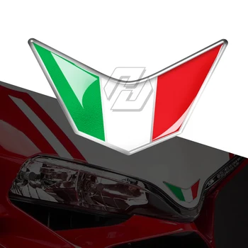 3D Стикер за Преден Обтекател на Мотоциклет от Смола, Италия, Калъф-Стикер за Ducati 959 969 1199 1299 PANIGALE S V4 R СУПЕРСПОРТ