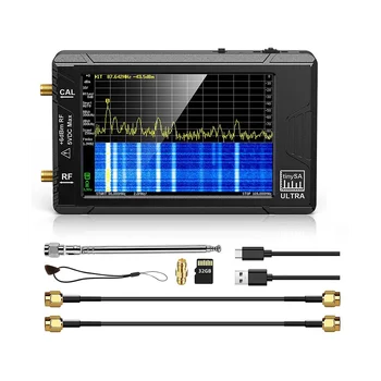 Ултра-Анализатор на спектъра, SeeSii 4,0-инчов Генератор на сигнали ниска честота от 100 khz до 5,3 Ghz 2-в-1 от 100 khz до 800 Mhz