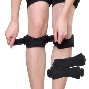 Наколенник за сухожилията патела, Регулируеми Коленете, за да облекчи болката в коляното, Подкрепа при вдигане на тежести, Тичане, Тренировки