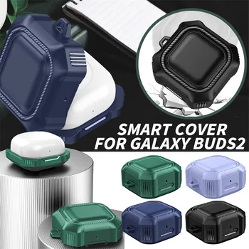 Подходящ за Samsung Galaxy Buds2 Калъф за слушалките от TPU, защитен калъф от падане, висококачествени цветни аксесоари