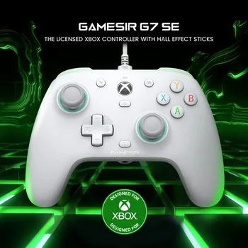 GameSir G7 SE Кабелна Гейм контролер за Xbox Gamepad за Xbox Series X, Xbox Series S, Xbox One с джойстик с ефект на Хол