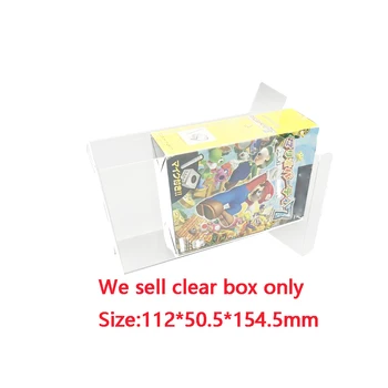 ПЕТ Clear прозрачна защитна кутия за NGC За Mario Party версия 7 JP Пакет Display box collection