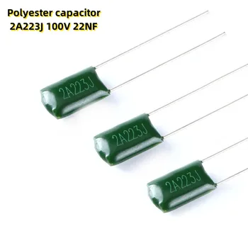 100ШТ полиестер кондензатор 2A223J 100V 22NF
