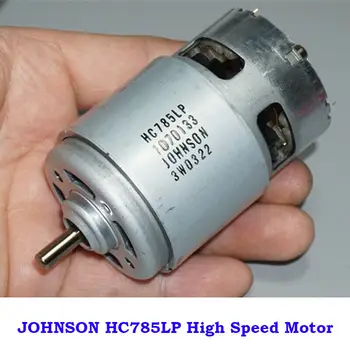 Dc двигател JOHNSON 785 18 на 19 000 об / мин, високоскоростен высокомощный електромотор с голям въртящ момент за бормашини и отвертки, Електроинструменти