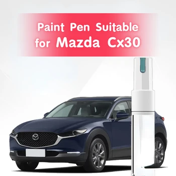 Малярная дръжка Подходяща за Фиксатор Боя Mazda Cx30 Перлено-Бял Platinum Стомана Сив Soul Red Cx30 Car Special Original Car Paint Repai