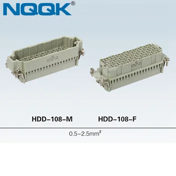 Съединители твърд диск HDD-108-M HDD-108-F с 108 контакти за тежки условия на експлоатация