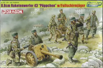 DRAGON 6528 в мащаб 1/35, 8,8 см, гранатомет 43 (Puppchen) с набор от модели Fallschirmjager