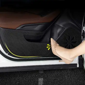Подложка за вътрешната страна на вратата на колата Противоударная панел Защитен стикер за Subaru Forester Sk Sj 2013-2021 Аксесоари за автостайлинга