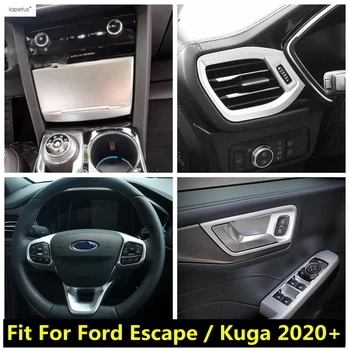 Интериорът На Ford Escape/Kuga 2020 - 2023 Арматурното Табло, Климатик Волана Врата Копчето Купа Декор Капак Завърши Аксесоари