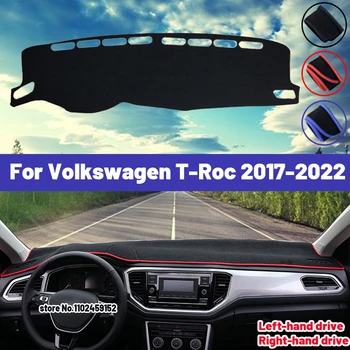 Високо Качество За Volkswagen VW T-ROC T ROC TROC 2017 2018 2019 2020 Покриване на Арматурното Табло на Автомобила Мат Козирка Избягвайте Осветление, Килими