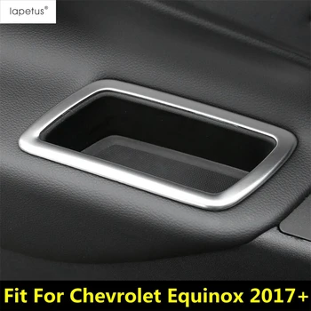 Вътрешната врата на автомобила Кутия за съхранение Рамка Декоративна Тампон за Chevrolet Equinox 2017 - 2023 Аксесоари за интериора от неръждаема стомана