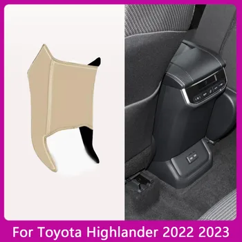 За Toyota Highlander 2022 2023 Подложка За Автомобилна Подлакътник Устойчив На Удари Мат От Микрофибър Кожен Защитен Калъф Аксесоари