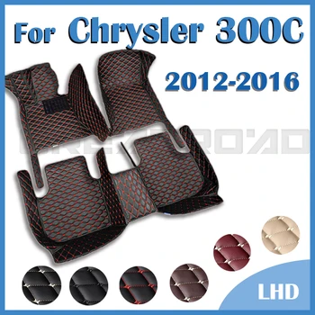 Автомобилни постелки за Chrysler 300C 2012 2013 2014 2015 2016, Автомобилни накладки за краката на поръчка, Автомобилни килими, Аксесоари за интериора