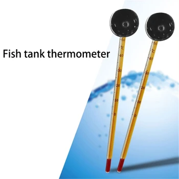 Термометър за рибки 831B, лесно считываемый, с вендузата, аквариумный термометър