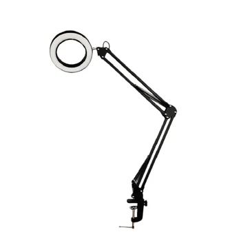 Безплатна доставка USB порт за зареждане на лампи за защита на очите Сгъваема лампа за четене с регулируема яркост, лупа, настолна лампа, диагностичен инструмент