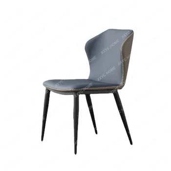 Стол за дневна Италиански стол от изкуствена кожа Стол за западния ресторанта на Хотелски стол