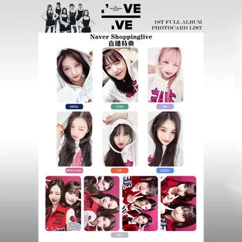 Фотокарточки Албум KPOP АЙВ I AM Naver Shoppinglive LOMO Cards WonYoung YuJin За предварителна поръчка на Картички LEESEO Live Специални Картички За феновете