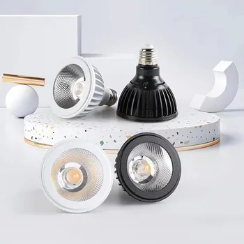 E27 Led Прожекторная Лампа COB Dimmable PAR20-38 7W/12W/20W AC85-265V Хол / Трапезария / Супермаркет CRI95 Настолна лампа Подвесная