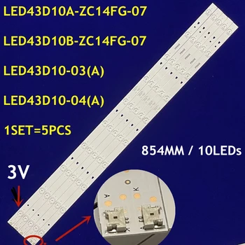 Led лента подсветка LED43D10A-ZC14FG-01 LED43D10B-ZC14FG-01 за LT-43M650 LT-43M450 LE43U6500U FD4351A-LU 43UK30G LC430DUY1