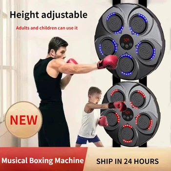 Стенен Bluetooth Smart Fun Боксова Trainer Smart Music Боксова Machine Стенни Цел За Нанасяне на Удари за Домашен Фитнес и Отдих