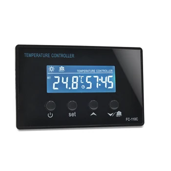 FC-110C 230V10A LCD Мини-сауна Спа за крака Цифров регулатор за температура с таймер за обратно отброяване Регулатор на Термостата