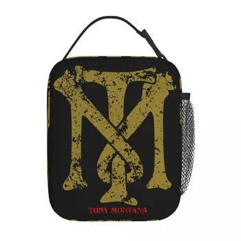 Термоизолированные чанти за обяд Tony Montana Film Scarface TM, преносим кутия за обяд, термос-хладилник за обяд, термос-обяд-бокс
