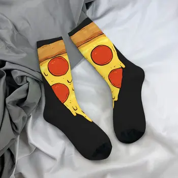 Чорапи за пица Пеперони, Ежедневни чорапи със сирене, пролетни дамски, Мъжки чорапи със защита от изпотяване, Меки дишащи дизайнерски чорапи за катерене