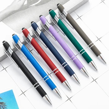 Метални химикалки, алуминиеви дръжки-кегове, капацитивен писалки и химикалки със сензорен екран за офис и училищни консумативи