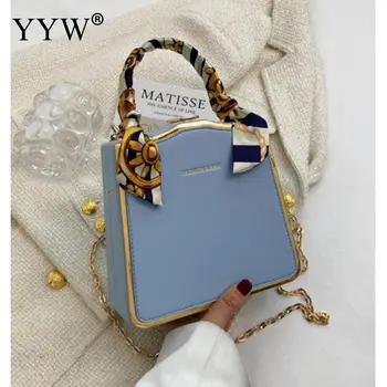 Чанта през рамо във формата на кутия 2023, нови Модни Дамски официални Луксозни чанти в квадратни веригата, Вечерни Сватбени чанти, Ретро клатч-кутия