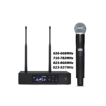 Безжичен микрофон QLXD24/Beta 58 и QLXD4 високо качество на добра цена